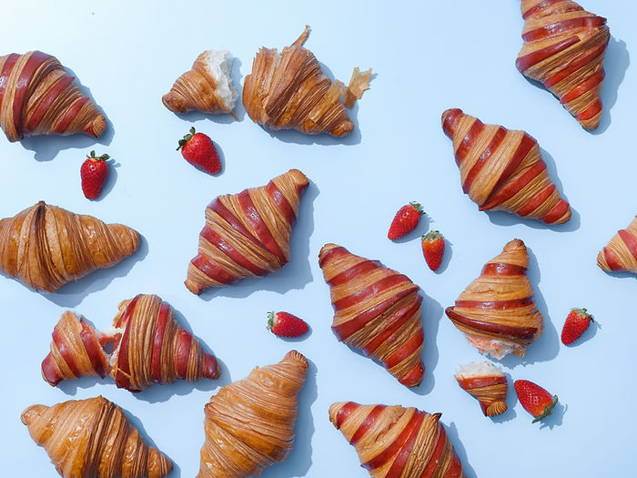 Strawberry Croissants