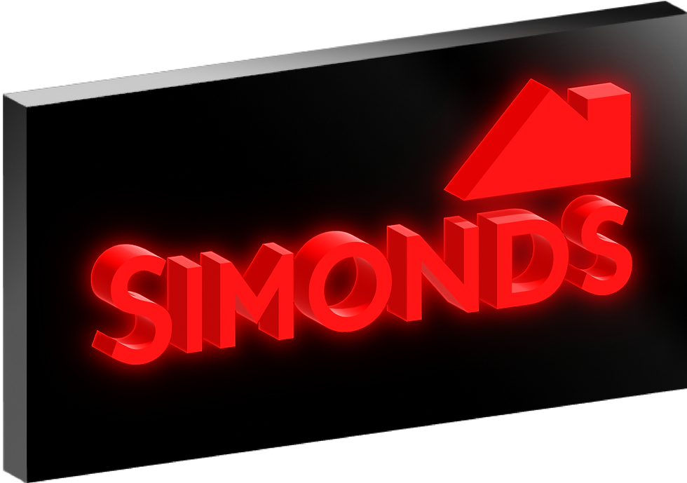 Acrylic 3D logos and lettering with built-in illumination