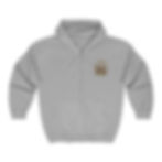 Thumbnail: Full-Zip Hoodie — 'DanceSport Dupont' Vintage Crest