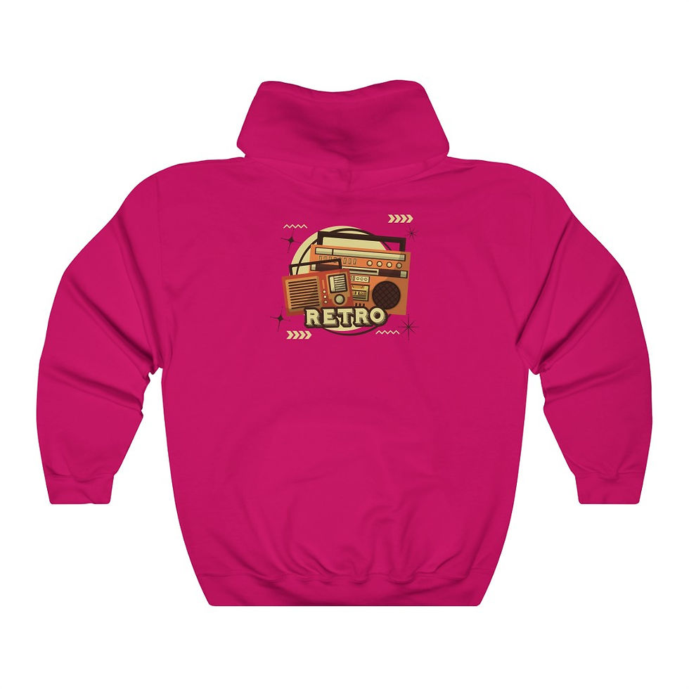 Thumbnail: Unisex Heavy Blend™ ' Hip Hop' Hooded Sweatshirt- Multi Colors.
