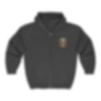 Thumbnail: Full-Zip Hoodie — 'DanceSport Dupont' Vintage Crest