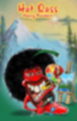 Hot Pepper Greeting Cards - "Hot Ross" (gc)