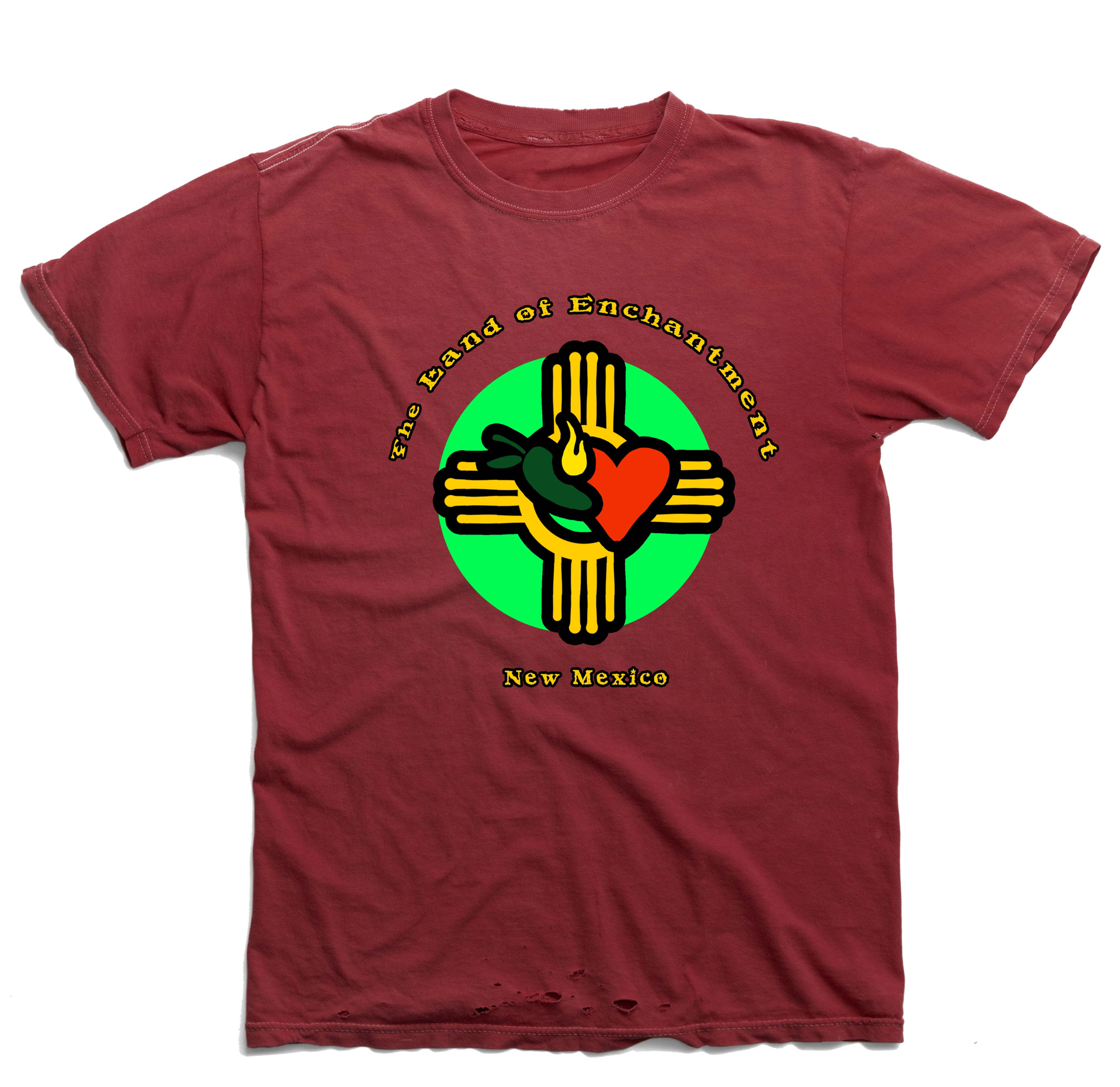 Hot Pepper T-Shirt Designs - "Enchantment flat"