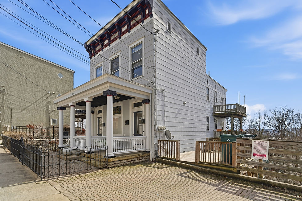 3 unit apartment building for sale in OTR, Cincinnati