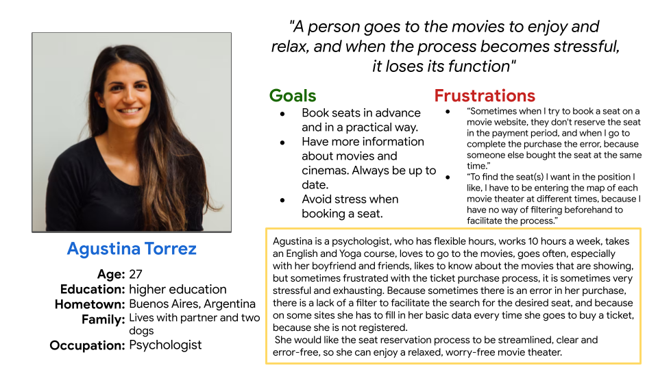 Google UX Design Certificate - Persona