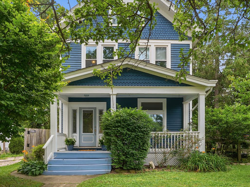 Front of house for sale in Madisonville Oh