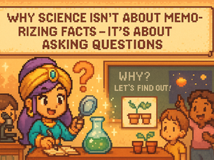Why Science Isn’t About Memorizing Facts — It’s About Asking Questions