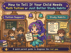 How to Tell If Your Child Needs Math Tuition or Just Better Study Habits