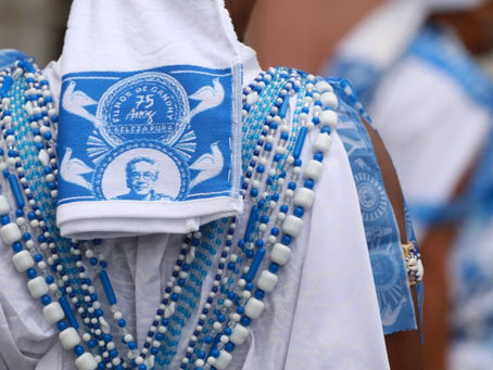 “É O TAPETE BRANCO TRAZENDO A MENSAGEM DE UNIDADE E DE PAZ”, REFORÇA JERÔNIMO RODRIGUES NO CORTEJO DOS FILHOS DE GANDHY
