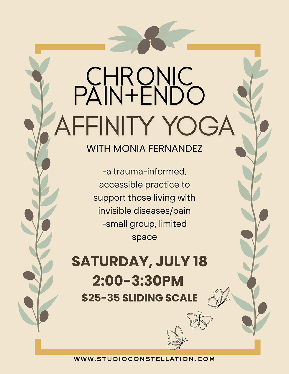 Chronic Pain Affinity Yoga + Support