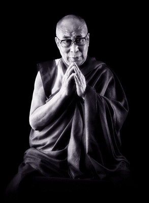 Dalai Lama portrait by Chris Levine