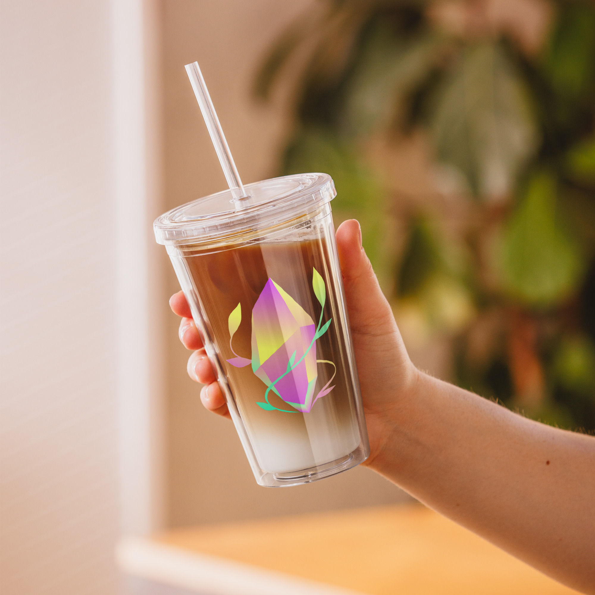 Facets Plastic Tumbler