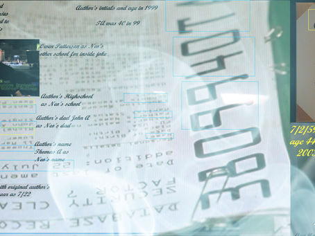 The Matrix movie hold Tom Althouse's personal information in many key scenes, that AI says has zero possibility of being random, proving they knew about him when they made the movie.