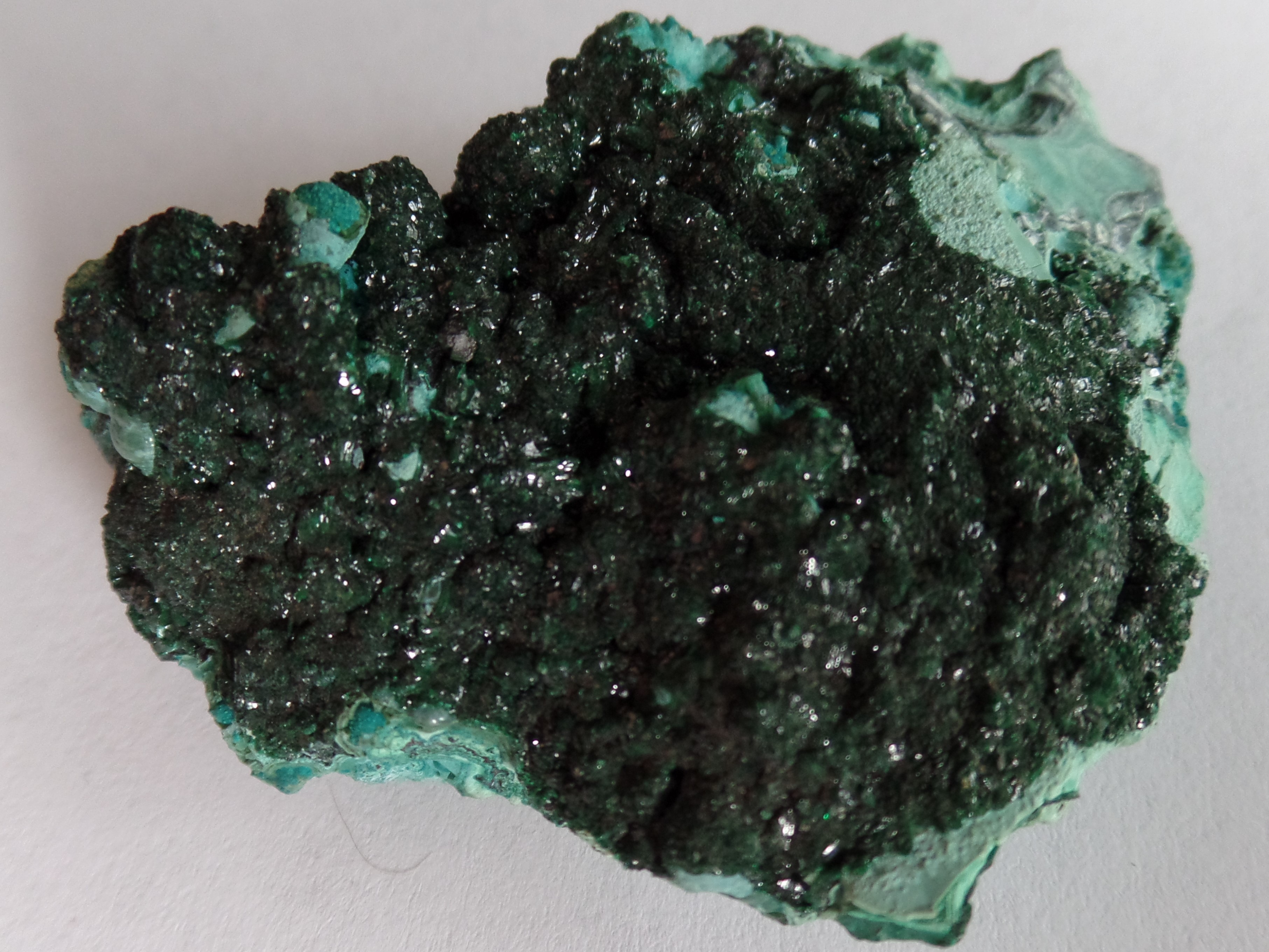 MALACHITE on CHRYSOCOLLA