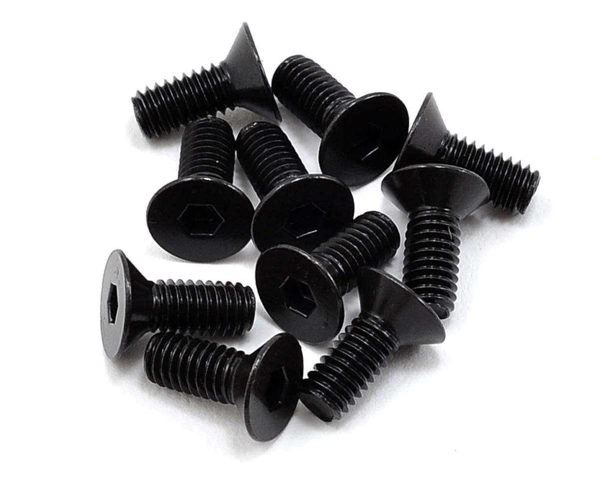 TKR1343 - Tekno RC 4x10mm Flat Head Screw (10)