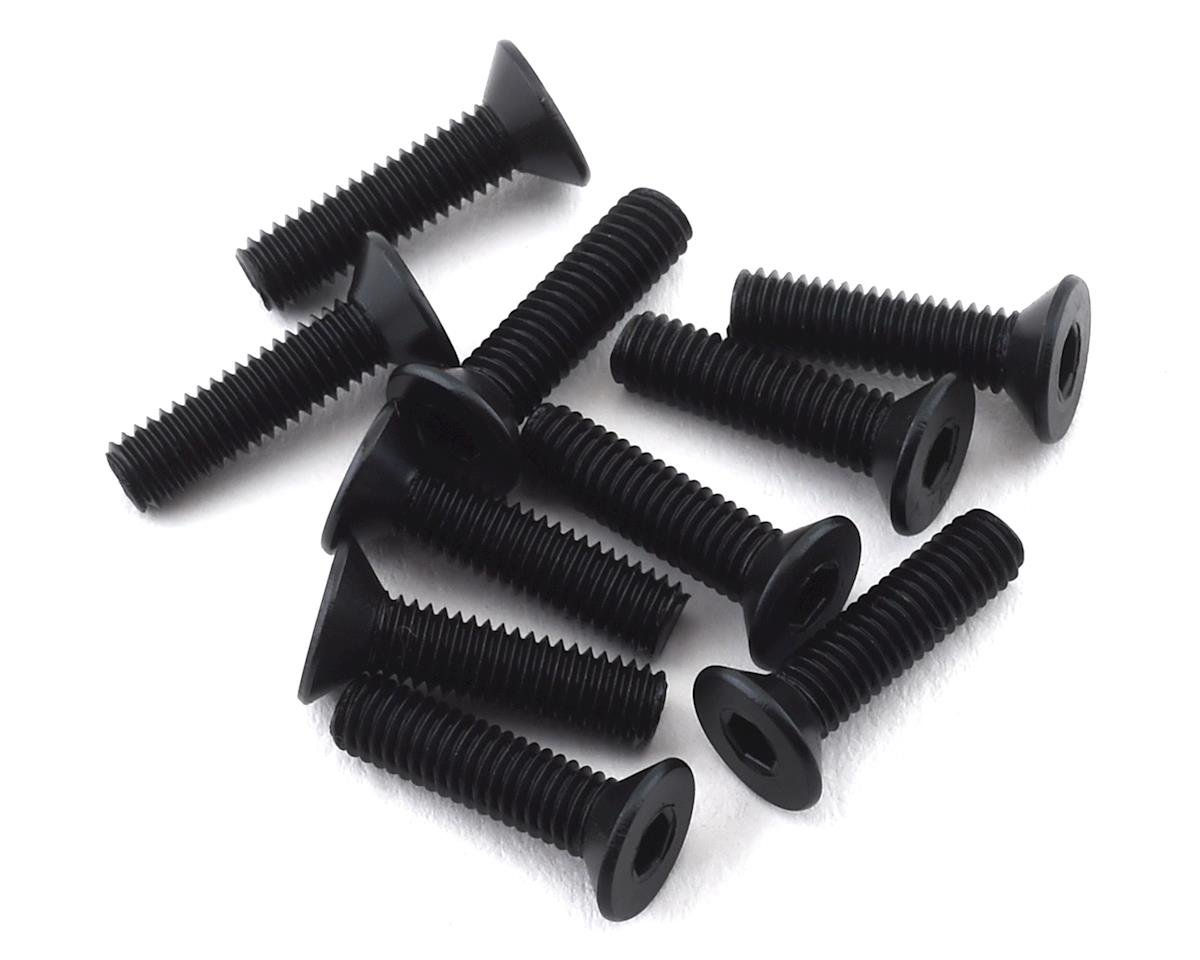 TKR1324 - Tekno RC 3x12mm Flat Head Screws (10)