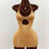 Thumbnail: Gold Textured Halter Dress 