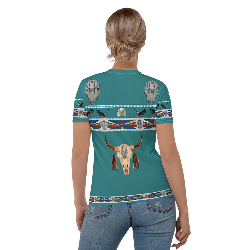 Thumbnail: Womens Eagles Steer Skulls and Dream Catchers