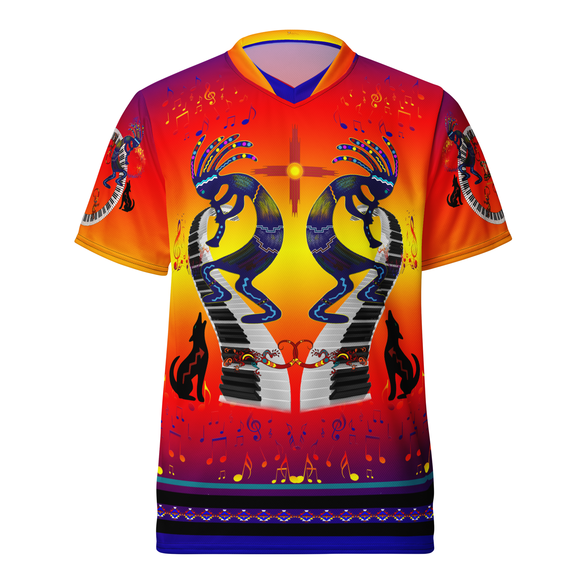 Kokopelli and Friends Play the Piano