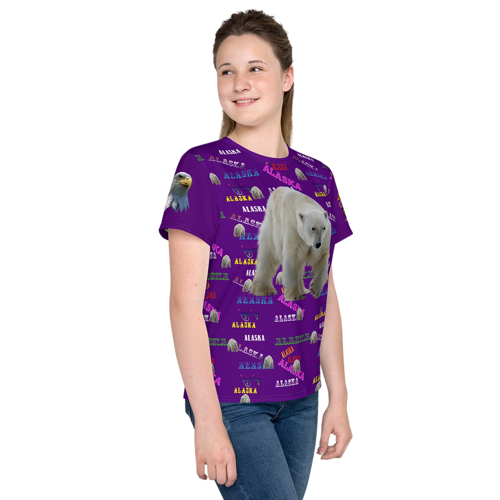 Thumbnail: All Over Alaska Youth Tee