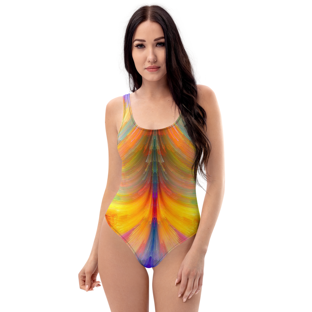 A Thousand Points of Color One Piece Swimsuit