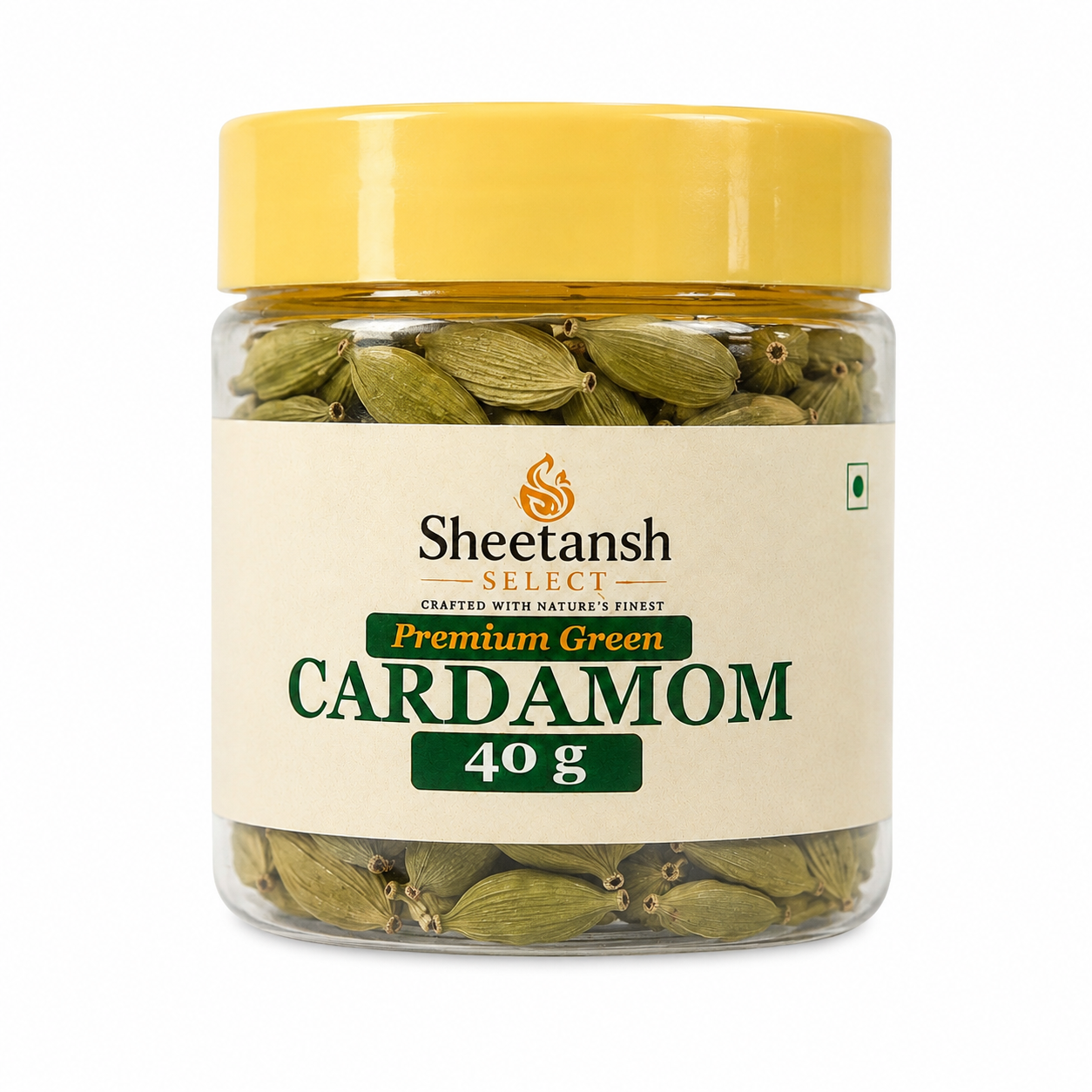 Sheetansh Select Premium Green Cardamom 40g Jar