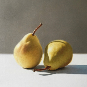 A PAIR OF PEARS