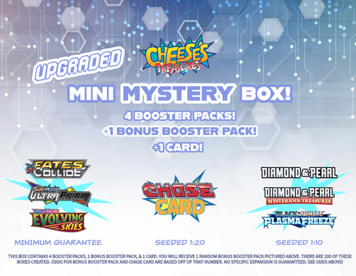 Cheeses Treasures Upgraded Mini Mystery Box! | Cheeses Treasures