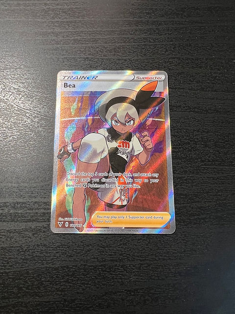 Vivid Voltage 180/185 Bea Full Art Holo Pokemon Card | Cheeses Treasures Vivid Voltage 180/185 Bea Full Art Holo Pokemon Card | Cheeses Treasures