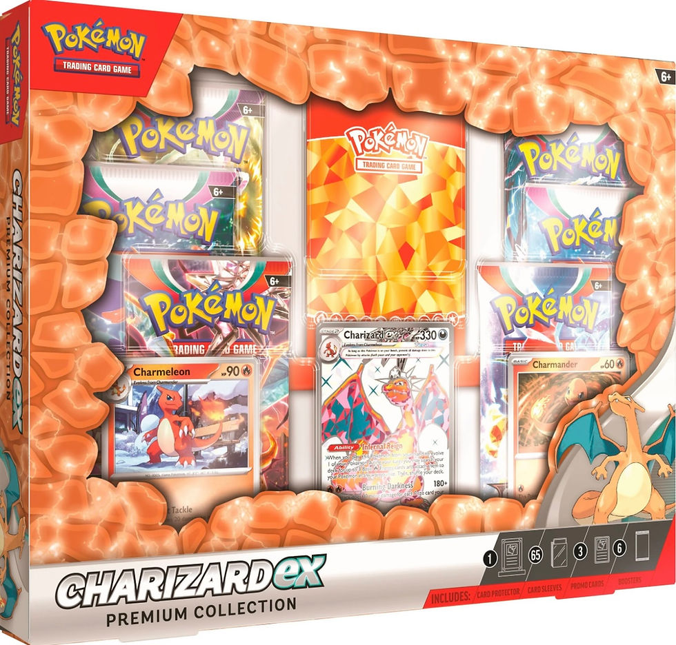 Charizard ex Premium Collection Pokemon Box