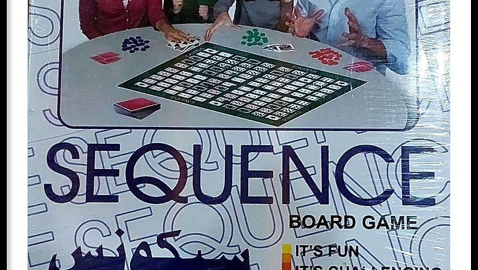 SEQUENCE Board Game (Medium Size)