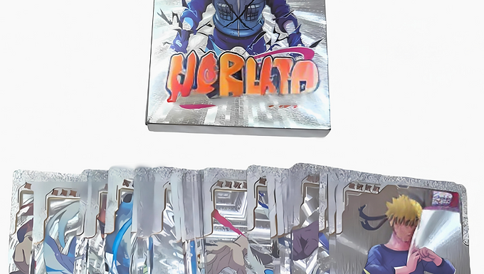 Naruto Anime Silver Cards