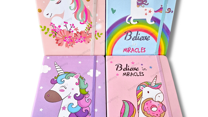 Unicorn Diary A5 Size