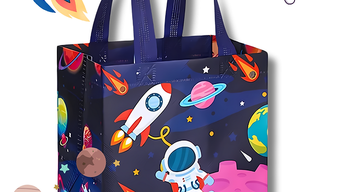Astronaut non-woven gift goodie bag
