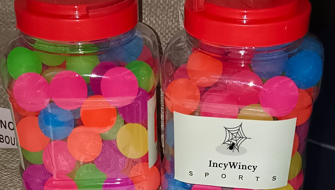 Plain Bouncing Ball (Jar) 32mm - 70Pcs