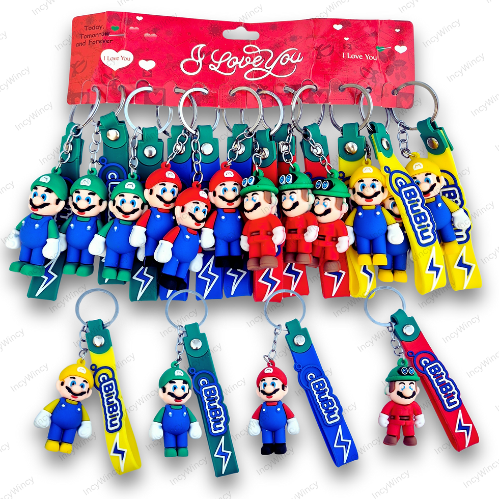 Mario keychains