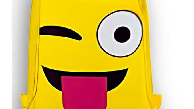 Smiley Drawstring Gift Bags - Design3