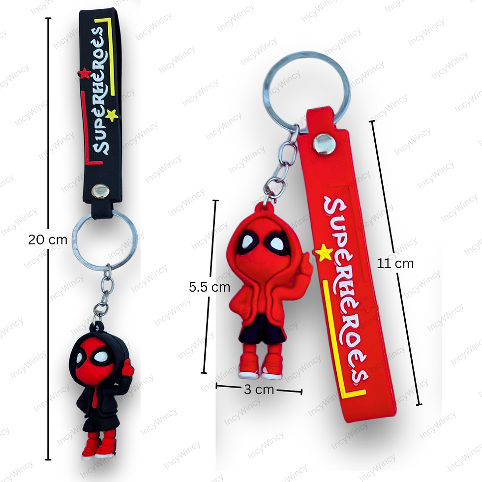 superhero keyrings