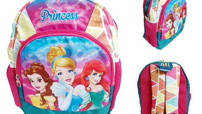Princess Theme school Bag Waterproof for kids 4+ years