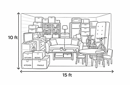 Storage unit layout with household items.png