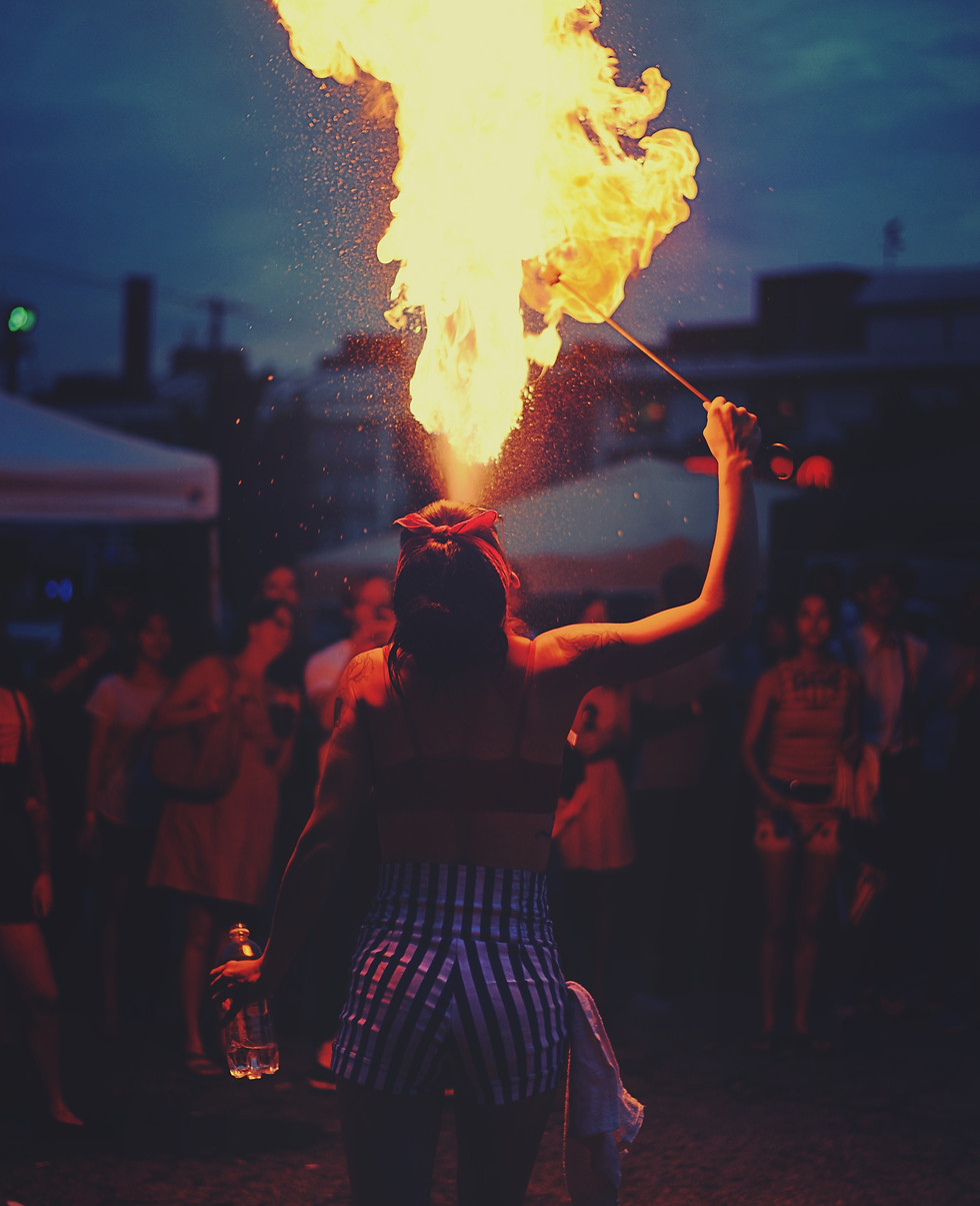 Show de fuego