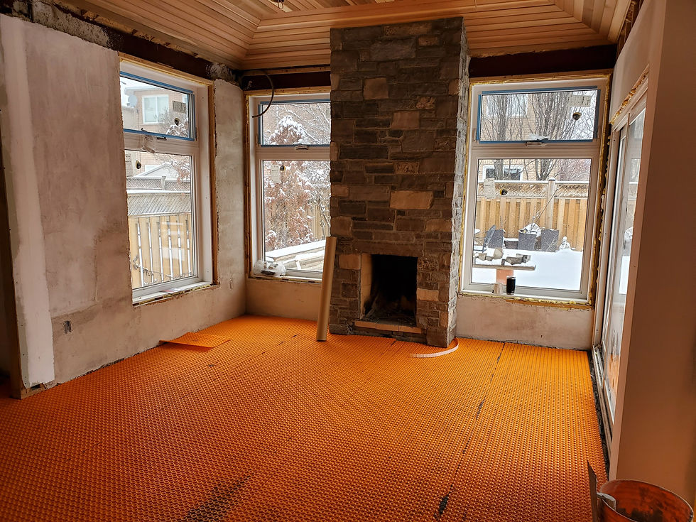 EBH Home Design - Herringbone Pattern Tiles - Bolton Ontario Canada