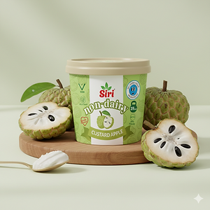 Custard Apple Millet Vegan Ice Cream (100ml)