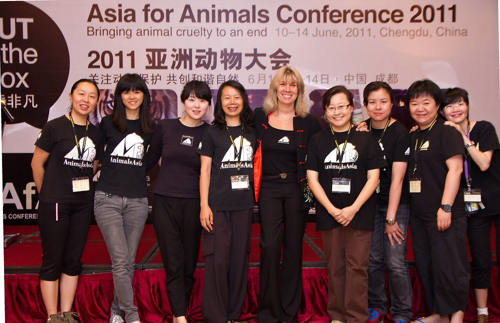 AfA Conference 2011 Animals Asia team