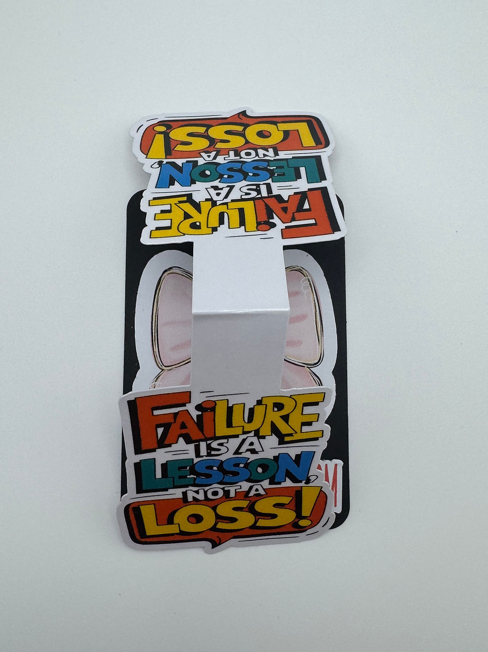 Thumbnail: Failure Is a Lesson, Not a Loss – Magnetic Bookmark