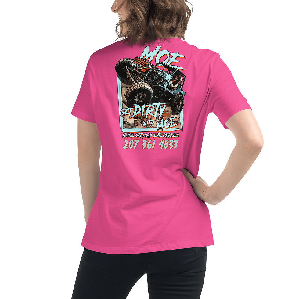 Thumbnail: Women's Relaxed Get dirty wirth MOE T-Shirt