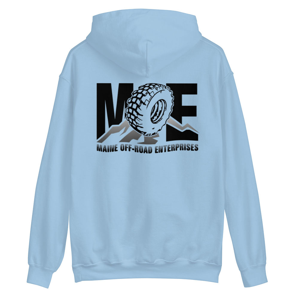 Thumbnail: Unisex Black MOE logo Hoodie