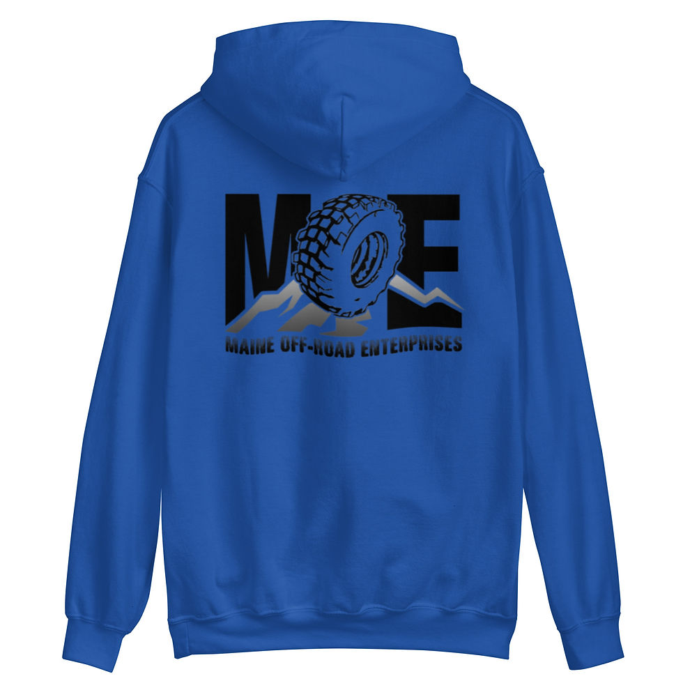 Thumbnail: Unisex Black MOE logo Hoodie