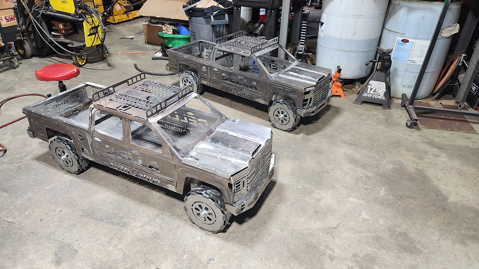 Thumbnail: 2020-2024 Silverado HD crew cab Pickup Fire pit