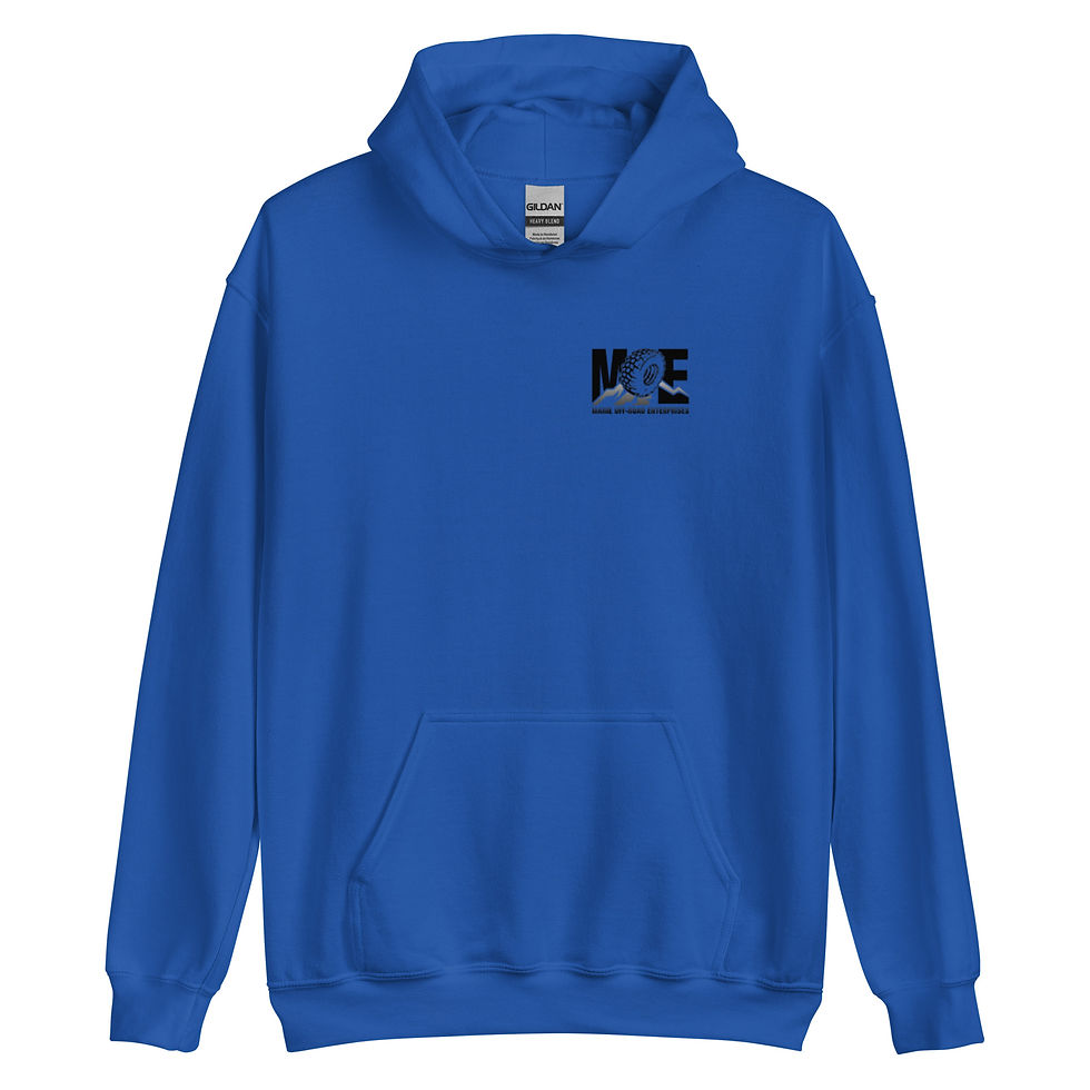 Thumbnail: Unisex Black MOE logo Hoodie